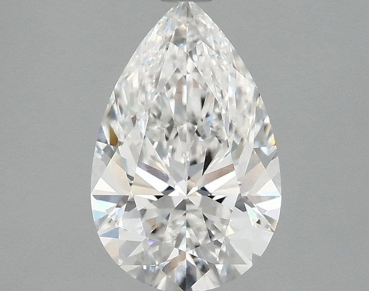 2.04 Carat Pear Shaped Ideal Cut VVS2 IGI Certified Lab Grown Diamond