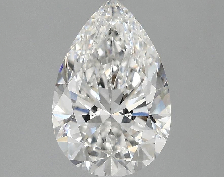 2.0 Carat Pear Shaped Excellent Cut VVS2 IGI Certified Lab Grown Diamond