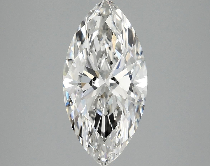 2.43 Carat Marquise Shaped Ideal Cut VS1 IGI Certified Lab Grown Diamond