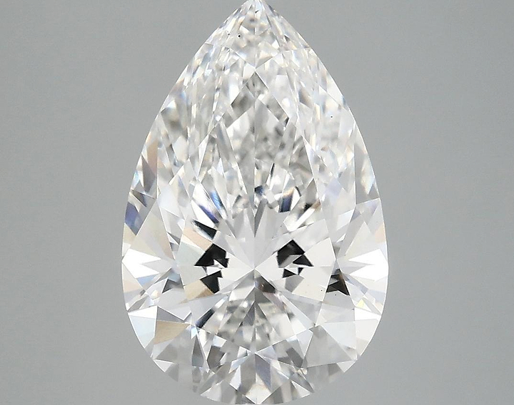 3.08 Carat Pear Shaped Ideal Cut VS1 IGI Certified Lab Grown Diamond