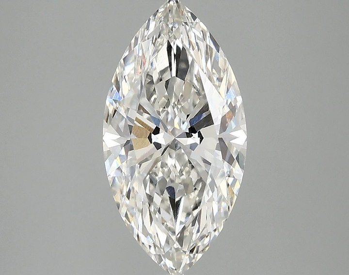 2.06 Carat Marquise Shaped Ideal Cut VVS2 IGI Certified Lab Grown Diamond