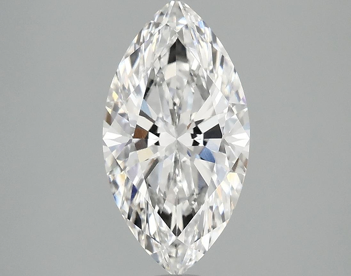2.24 Carat Marquise Shaped Excellent Cut VVS2 IGI Certified Lab Grown Diamond