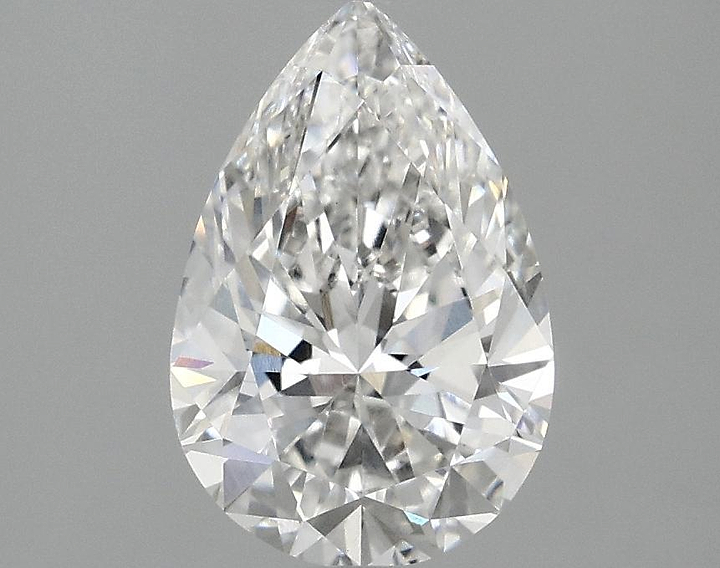 1.51 Carat Pear Shaped Excellent Cut VVS2 IGI Certified Lab Grown Diamond