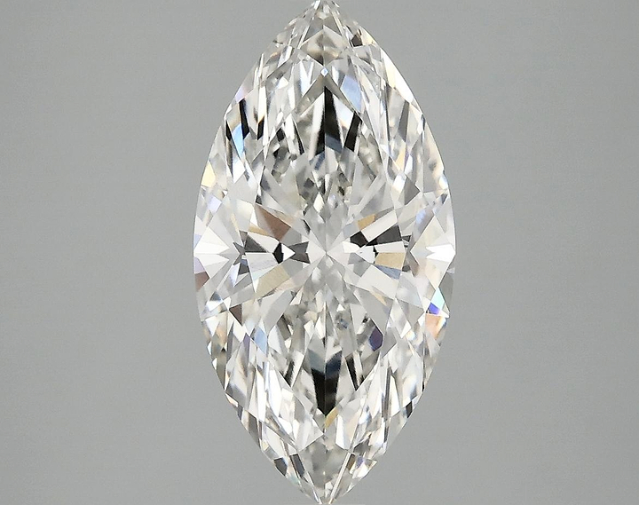 2.5 Carat Marquise Shaped Ideal Cut VS2 IGI Certified Lab Grown Diamond