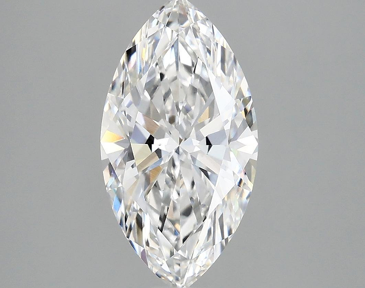 2.0 Carat Marquise Shaped Excellent Cut VVS2 IGI Certified Lab Grown Diamond