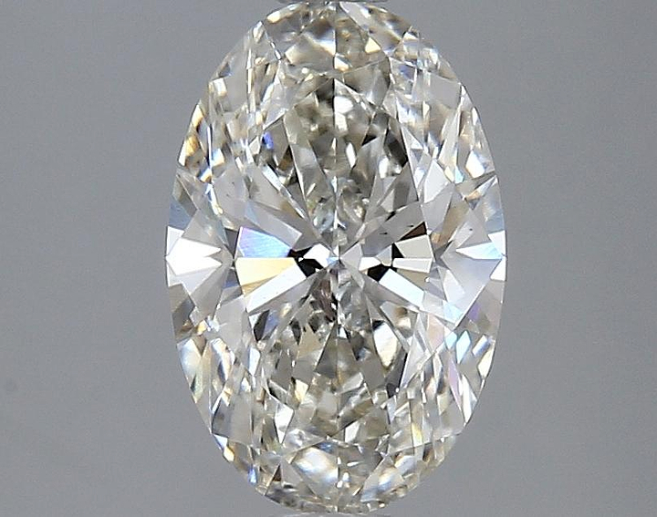 1.96 Carat Oval Shaped Excellent Cut VS1 IGI Certified Lab Grown Diamond