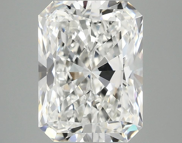 4.08 Carat Radiant Shaped Excellent Cut VVS2 IGI Certified Lab Grown Diamond