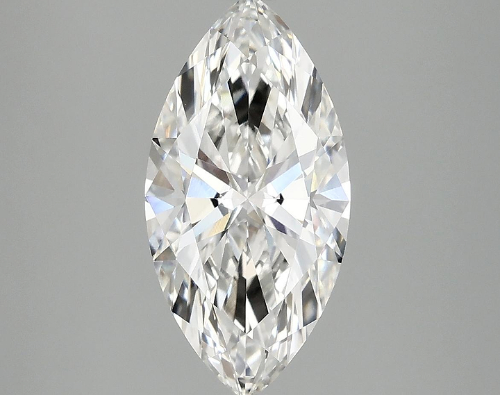 2.42 Carat Marquise Shaped Ideal Cut VVS2 IGI Certified Lab Grown Diamond