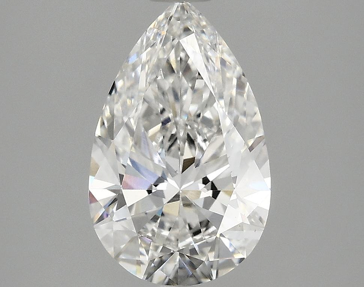 2.07 Carat Pear Shaped Ideal Cut VS1 IGI Certified Lab Grown Diamond