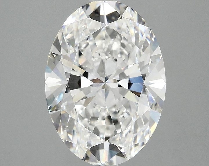 3.05 Carat Oval Shaped Excellent Cut VVS2 IGI Certified Lab Grown Diamond