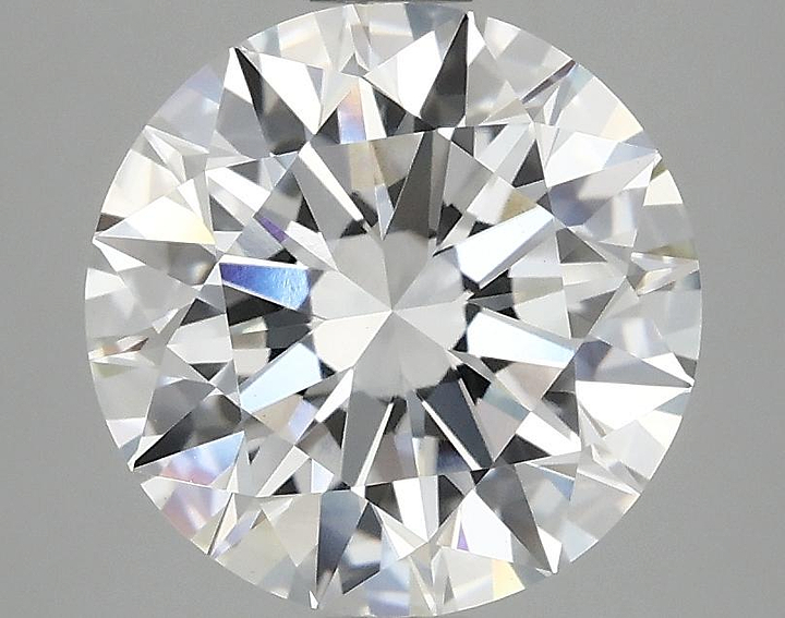 3.09 Carat Round Shaped Ideal Cut VS1 IGI Certified Lab Grown Diamond