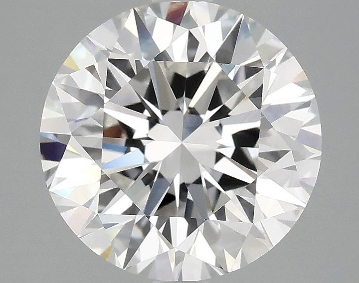 3.52 Carat Round Shaped Excellent Cut VVS2 IGI Certified Lab Grown Diamond