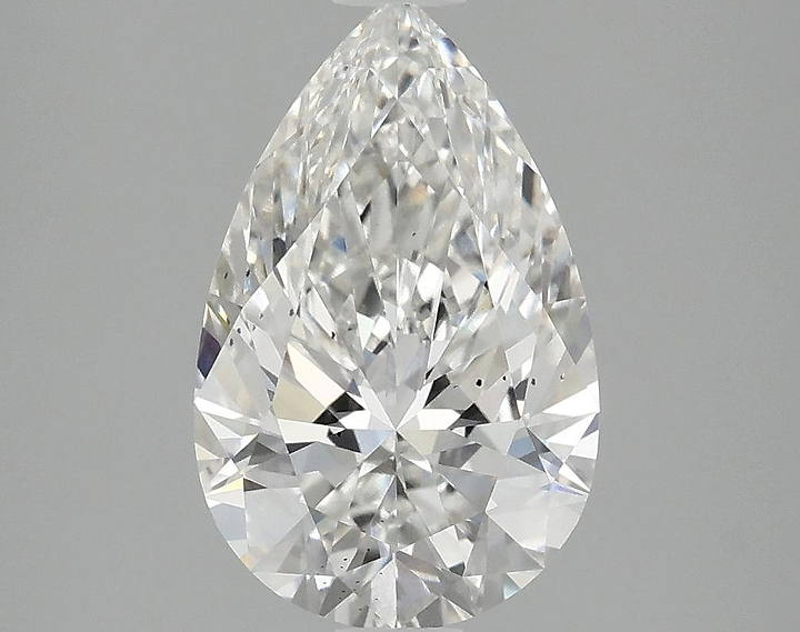 2.43 Carat Pear Shaped Ideal Cut VS2 IGI Certified Lab Grown Diamond