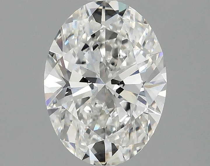 1.5 Carat Oval Shaped Excellent Cut VS2 IGI Certified Lab Grown Diamond