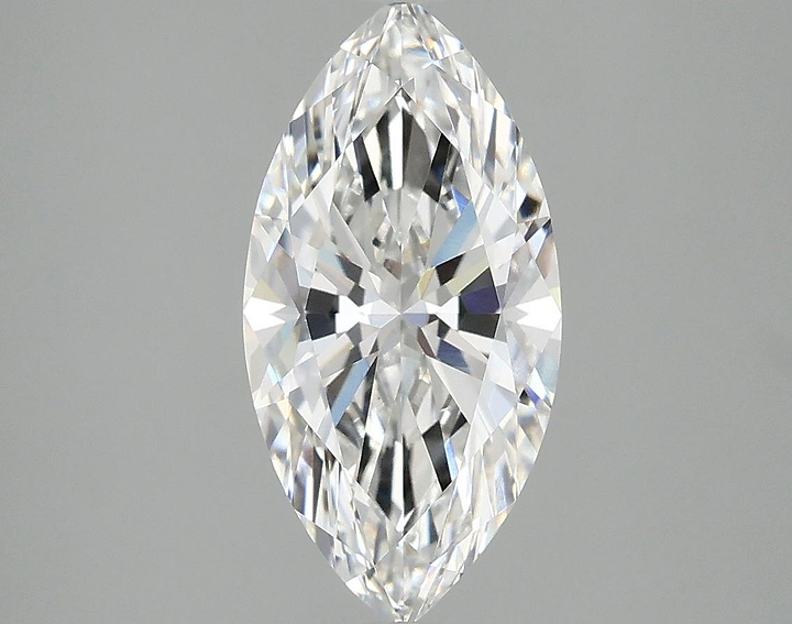 2.05 Carat Marquise Shaped Ideal Cut VVS2 IGI Certified Lab Grown Diamond