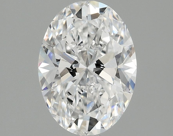 1.58 Carat Oval Shaped Ideal Cut VVS2 IGI Certified Lab Grown Diamond
