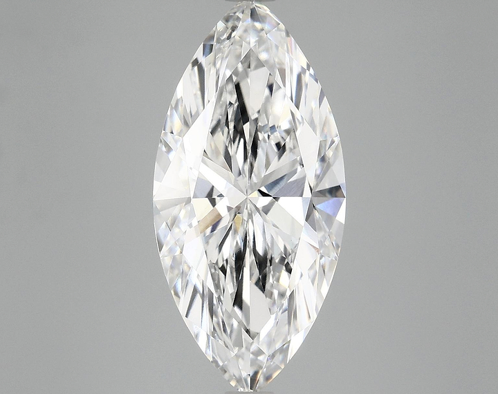 4.83 Carat Marquise Shaped Excellent Cut VVS2 IGI Certified Lab Grown Diamond