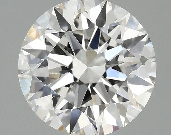 1.58 Carat Round Shaped Ideal Cut VVS2 IGI Certified Lab Grown Diamond
