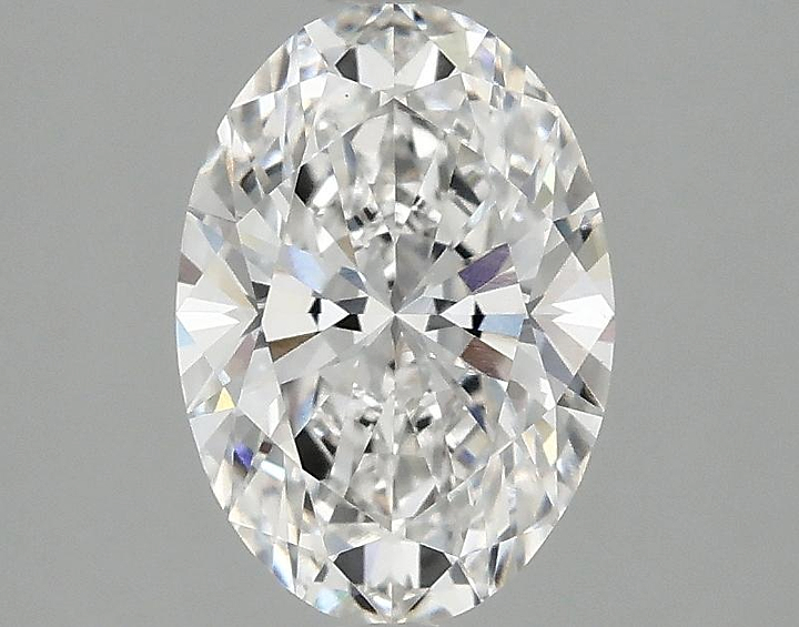 1.59 Carat Oval Shaped Ideal Cut VVS2 IGI Certified Lab Grown Diamond