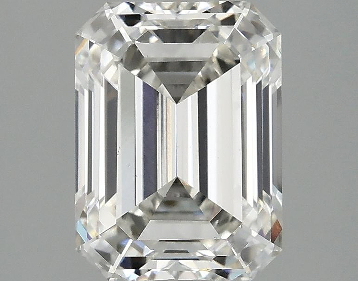 2.57 Carat Emerald Shaped Excellent Cut VS1 IGI Certified Lab Grown Diamond