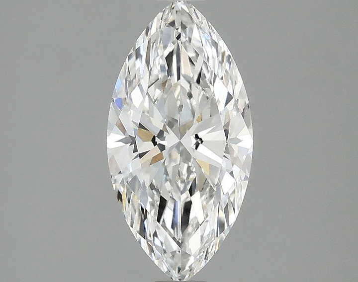 1.35 Carat Marquise Shaped Ideal Cut VVS2 IGI Certified Lab Grown Diamond