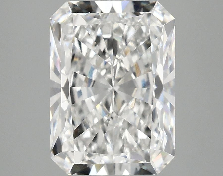 3.09 Carat Radiant Shaped Excellent Cut VVS2 IGI Certified Lab Grown Diamond