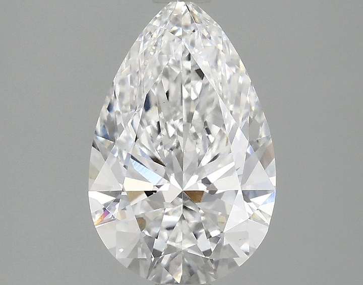 1.92 Carat Pear Shaped Ideal Cut VS1 IGI Certified Lab Grown Diamond