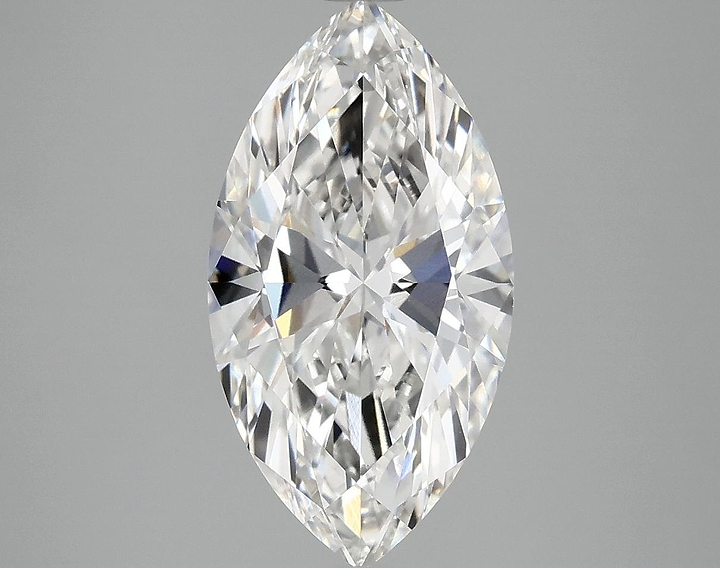 3.02 Carat Marquise Shaped Excellent Cut VS1 IGI Certified Lab Grown Diamond