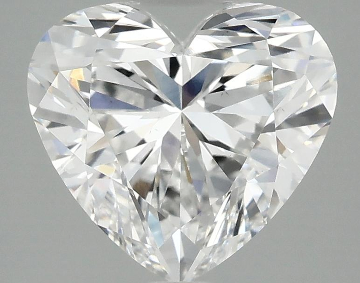 3.08 Carat Heart Shaped Ideal Cut VS1 IGI Certified Lab Grown Diamond