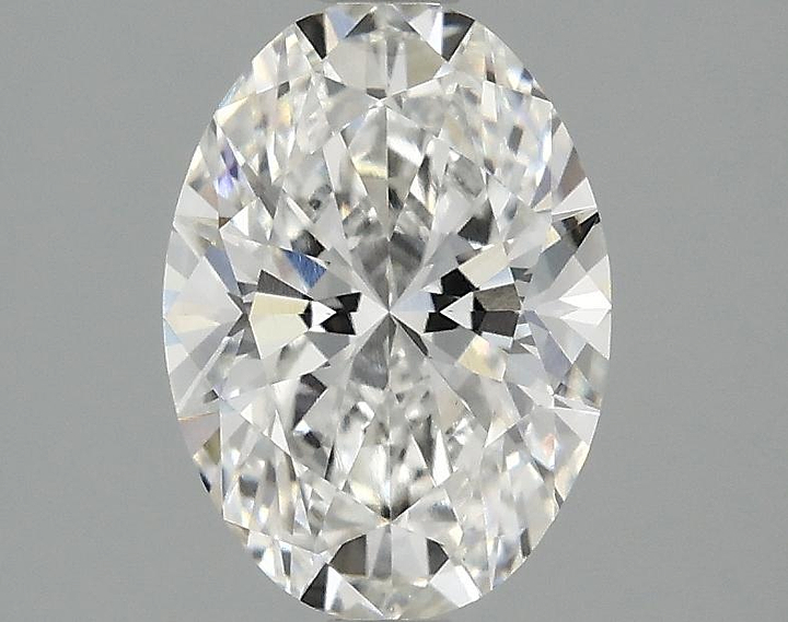 1.54 Carat Oval Shaped Ideal Cut VVS2 IGI Certified Lab Grown Diamond