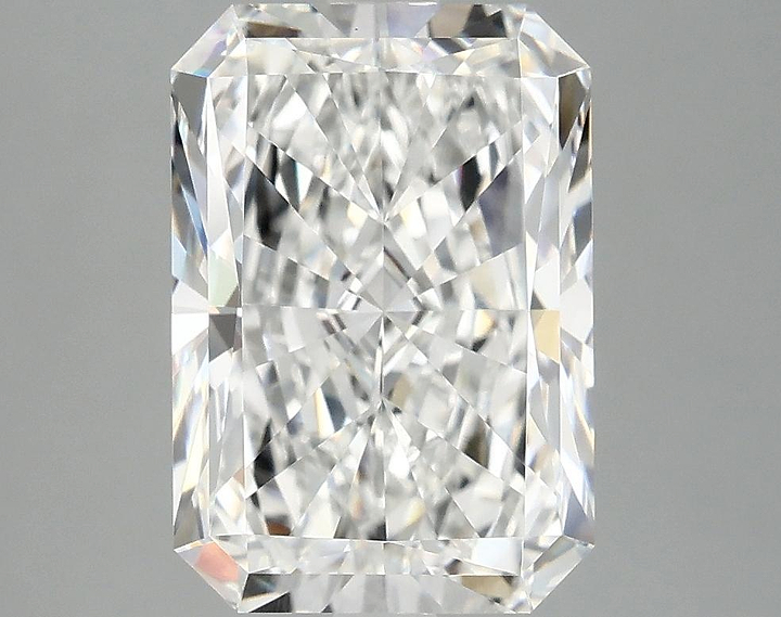 4.14 Carat Radiant Shaped Ideal Cut VVS2 IGI Certified Lab Grown Diamond