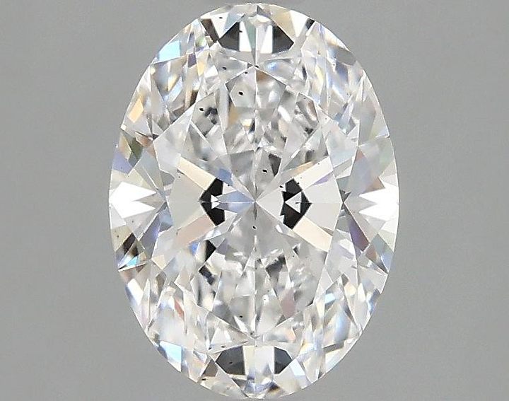 1.34 Carat Oval Shaped Ideal Cut SI1 IGI Certified Lab Grown Diamond