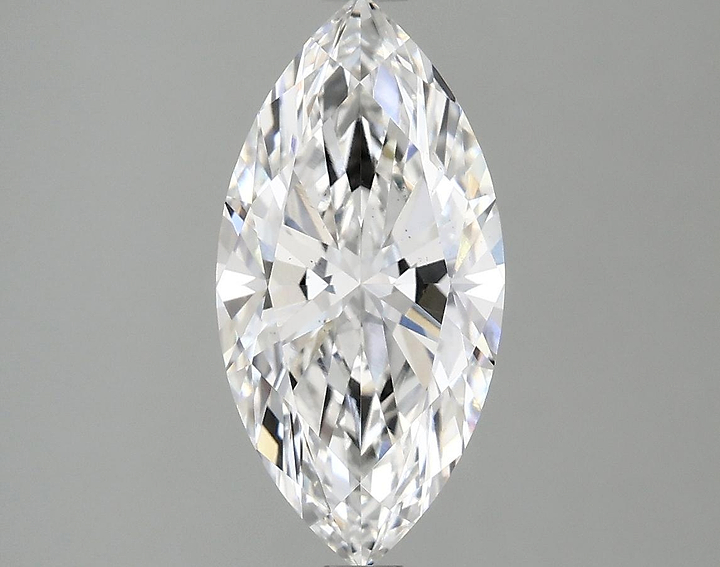 2.09 Carat Marquise Shaped Ideal Cut VS2 IGI Certified Lab Grown Diamond