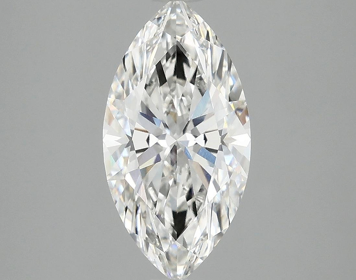 2.1 Carat Marquise Shaped Ideal Cut VVS2 IGI Certified Lab Grown Diamond