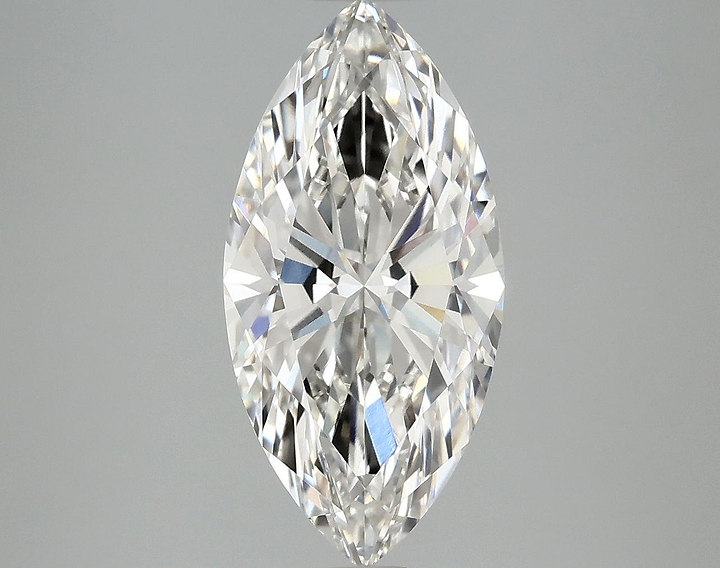3.1 Carat Marquise Shaped Ideal Cut VVS2 IGI Certified Lab Grown Diamond
