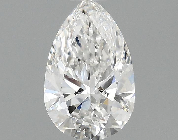 0.97 Carat Pear Shaped Ideal Cut VVS2 IGI Certified Lab Grown Diamond