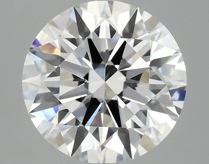 3.08 Carat Round Shaped Ideal Cut VVS2 IGI Certified Lab Grown Diamond