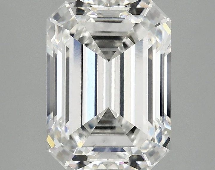 3.07 Carat Emerald Shaped Excellent Cut VS1 IGI Certified Lab Grown Diamond
