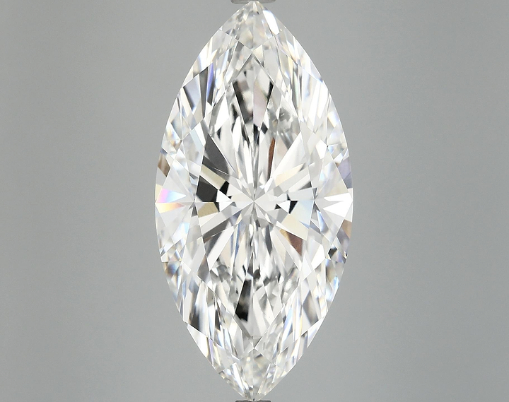 8.57 Carat Marquise Shaped Ideal Cut VVS2 IGI Certified Lab Grown Diamond