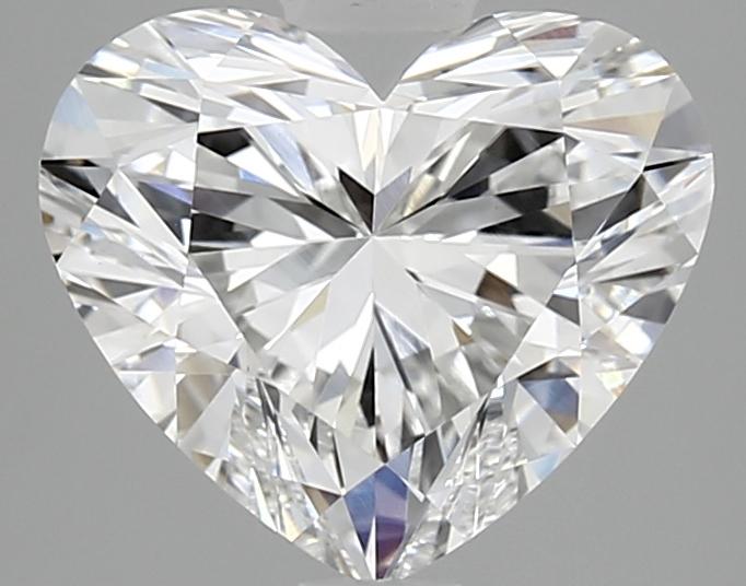 2.99 Carat Heart Shaped Ideal Cut VVS2 IGI Certified Lab Grown Diamond