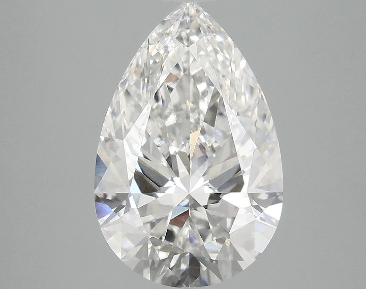 3.07 Carat Pear Shaped Excellent Cut VS1 IGI Certified Lab Grown Diamond
