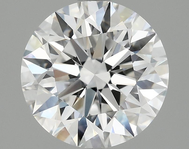 2.05 Carat Round Shaped Excellent Cut VVS2 IGI Certified Lab Grown Diamond