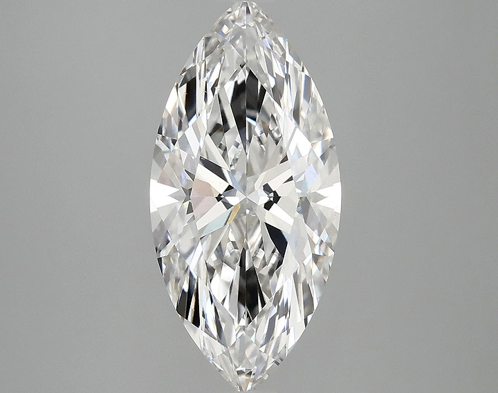3.08 Carat Marquise Shaped Excellent Cut VS1 IGI Certified Lab Grown Diamond