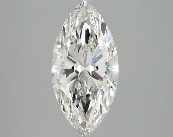2.5 Carat Marquise Shaped Excellent Cut VS1 IGI Certified Lab Grown Diamond