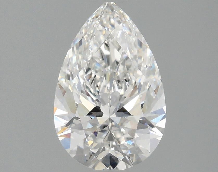 1.47 Carat Pear Shaped Excellent Cut VVS2 IGI Certified Lab Grown Diamond