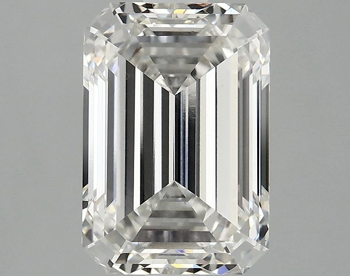 3.1 Carat Emerald Shaped Ideal Cut VS1 IGI Certified Lab Grown Diamond