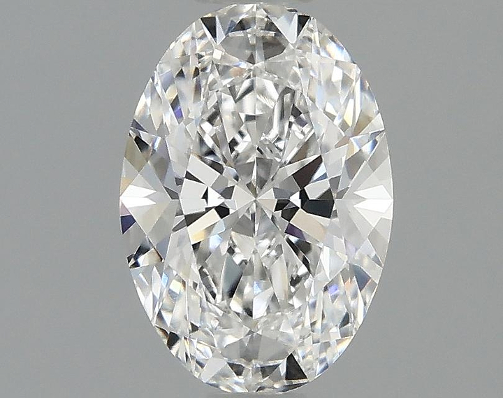 0.98 Carat Oval Shaped Ideal Cut VVS2 IGI Certified Lab Grown Diamond