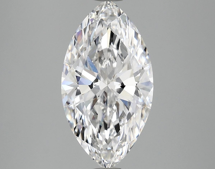 2.91 Carat Marquise Shaped Excellent Cut VS1 IGI Certified Lab Grown Diamond