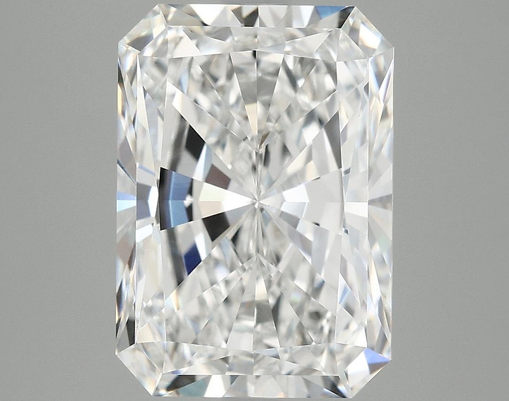 4.08 Carat Radiant Shaped Ideal Cut VVS2 IGI Certified Lab Grown Diamond