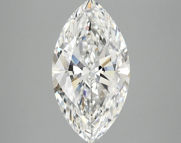 3.1 Carat Marquise Shaped Excellent Cut VVS2 IGI Certified Lab Grown Diamond